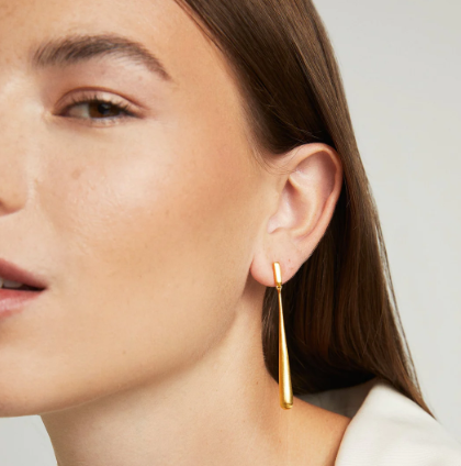EARRINGS PLAIN REIGN (NRD)