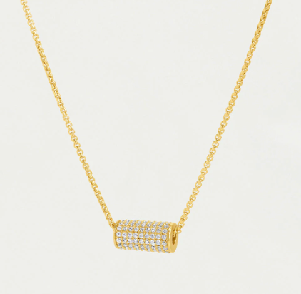 NECKLACE PETIT PAVE MINI TUBE #68869