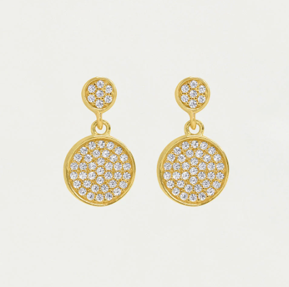 DEAN DAVIDSON EARRINGS PETIT PAVE DROPLET