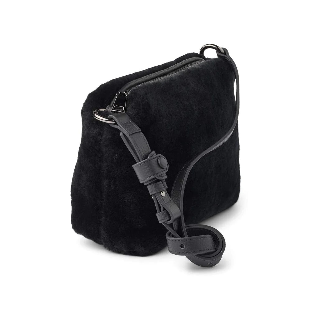 BAG SHOULDER LAMB BLACK (Available in 2 Sizes)