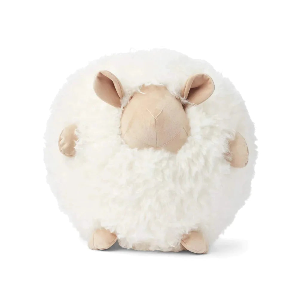 CUSHION SHEEP ROUND  (Available in Colors)