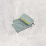 BLANKET/MASK TRAVEL GREY & YELLOW