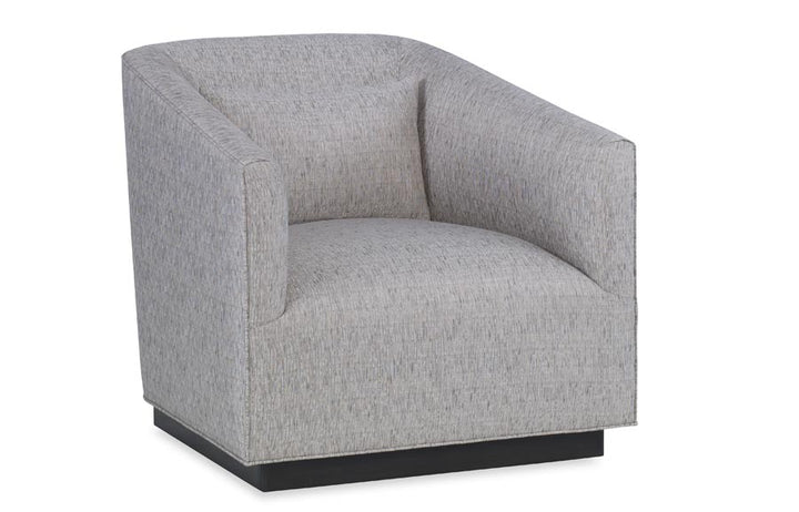 CHAIR SWIVEL & OTTOMAN SIA IN YACHT CLUB RAISIN #69129