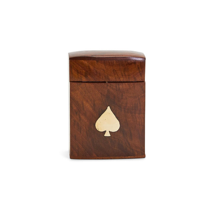 PLAYING CARD SET IN WOOD #69199
