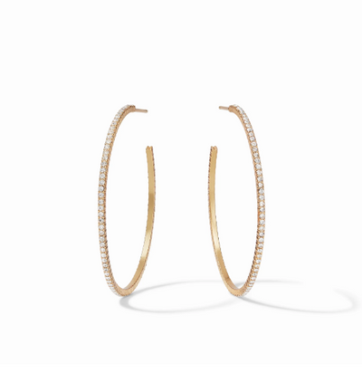 JULIE VOS EARRING WINDSOR HOOP (Available in 3 Sizes)