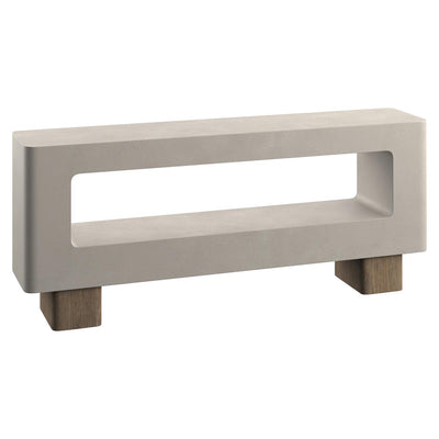 CONSOLE TABLE IN BEDROCK FINISH