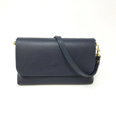 CLUTCH LEATHER WITH GOLD CHAIN (Available in 4 Colors)