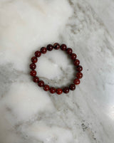 BRACELET RED JASPER MED