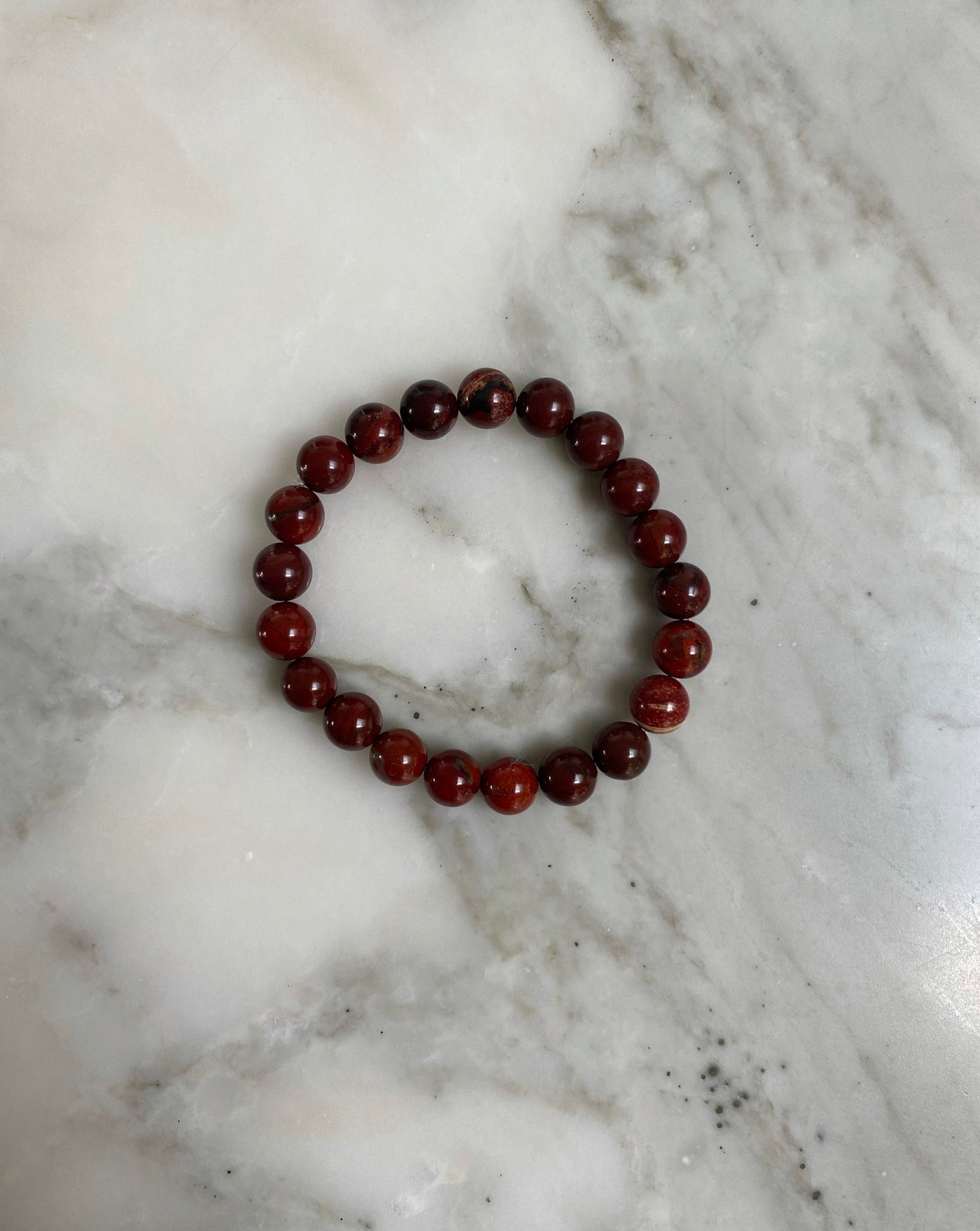 BRACELET RED JASPER MED #69482