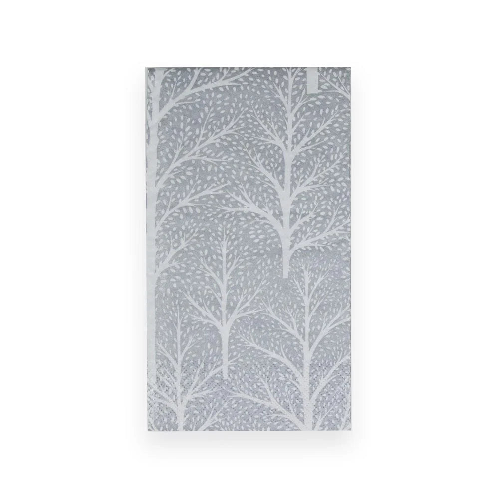 GUEST TOWEL WINTER TREES