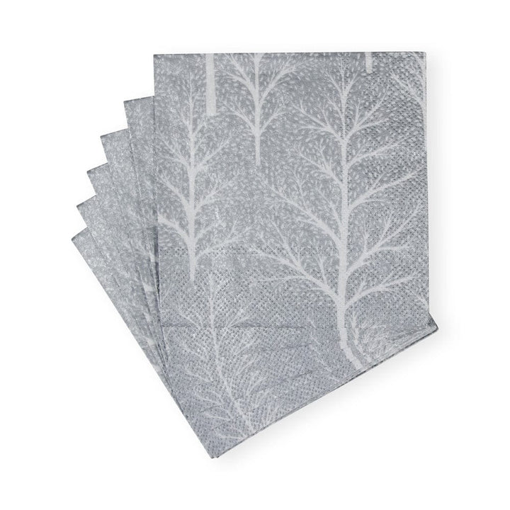 NAPKIN COCKTAIL WINTER TREES