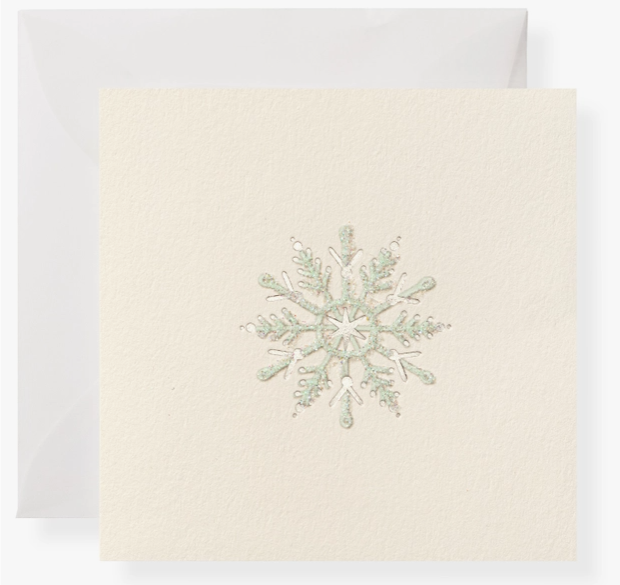 GREETING MINI CARD "SNOW"