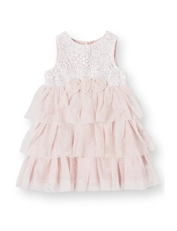 DRESS TULLE BLUSH (Available in 3 Sizes)