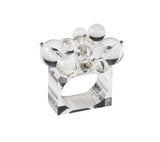 NAPKIN RING CLOUD CLEAR