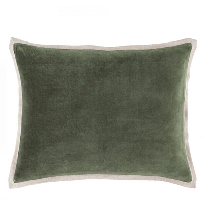 PILLOW VELVET/LINEN DECORATIVE (Available in Sizes and Colors)