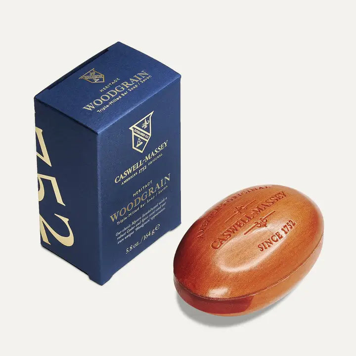 WOODGRAIN SANDALWOOD BAR SOAP