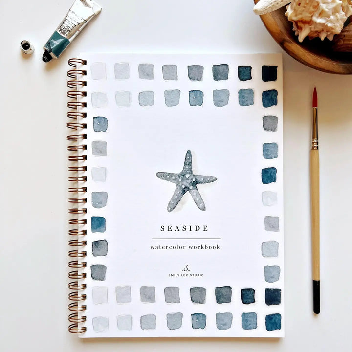 WORKBOOK WATERCOLOR SEASIDE