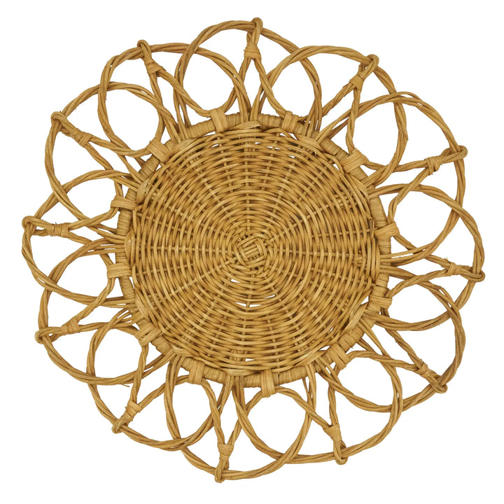 PLACEMAT TWISTED RATTAN  15''