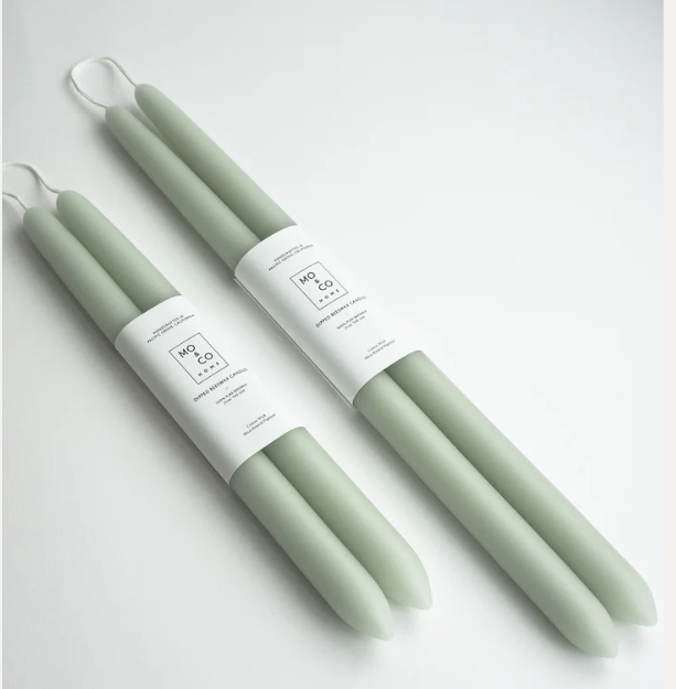 CANDLES DIPPED EUCALYPTUS (Available in 2 Sizes)