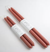 CANDLES DIPPED TERRACOTTA
