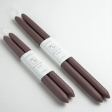 CANDLES DIPPED MAUVE