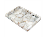 TRAY TANK AGATE WHITE LARGE