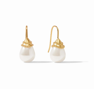 JULIE VOS EARRINGS NOEL GOLD DEMI (Available in 2 Colors)