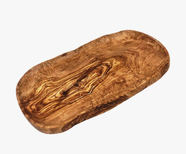 PLATTER OLIVE WOOD (Available in 2 Sizes)