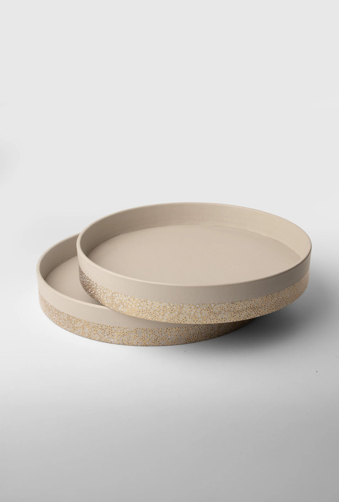 TRAY GILDED ALABASTER