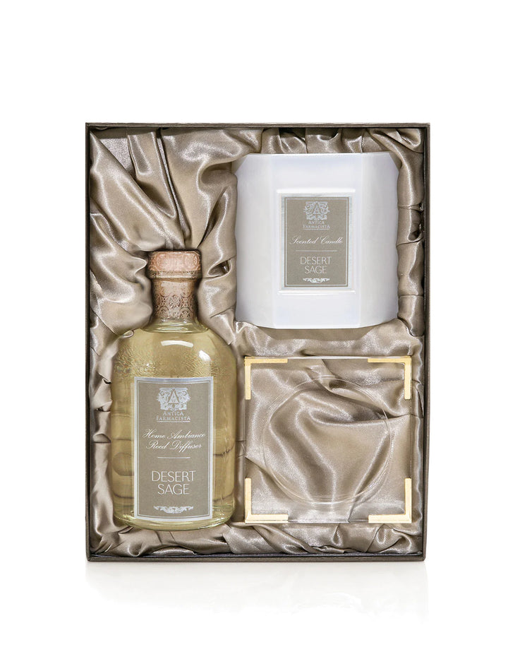 GIFT SET CANDLE & DIFFUSER DESERT SAGE W/TRAY (NRD)