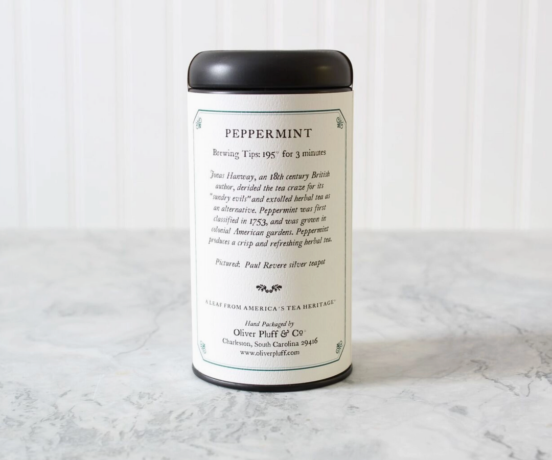 TEA TIN PEPPERMINT 20 TEABAGS #70354