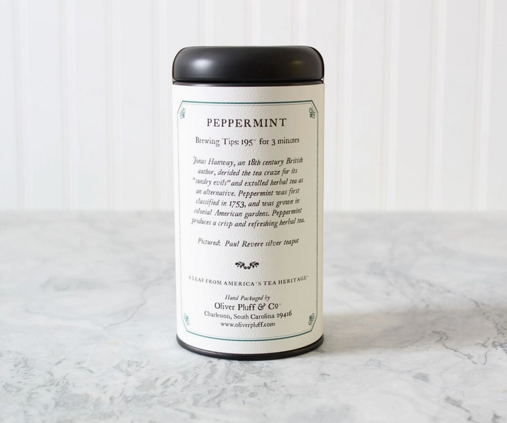 TEA TIN PEPPERMINT 20 TEABAGS #70354