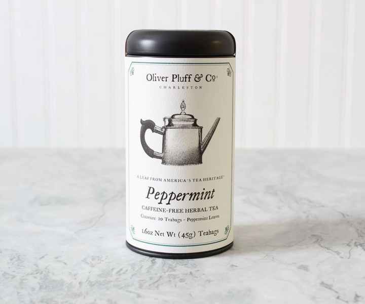TEA TIN PEPPERMINT 20 TEABAGS #70354