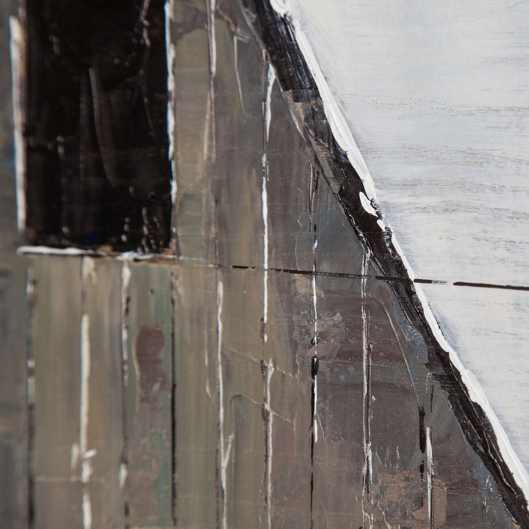 ART GREY BARN LARGE #70388