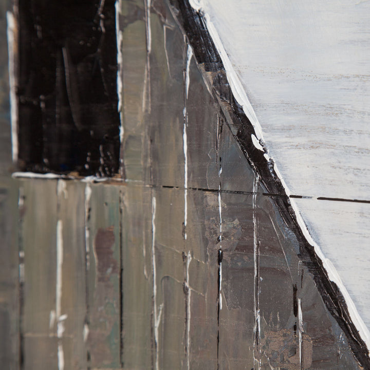 ART GREY BARN LARGE #70388