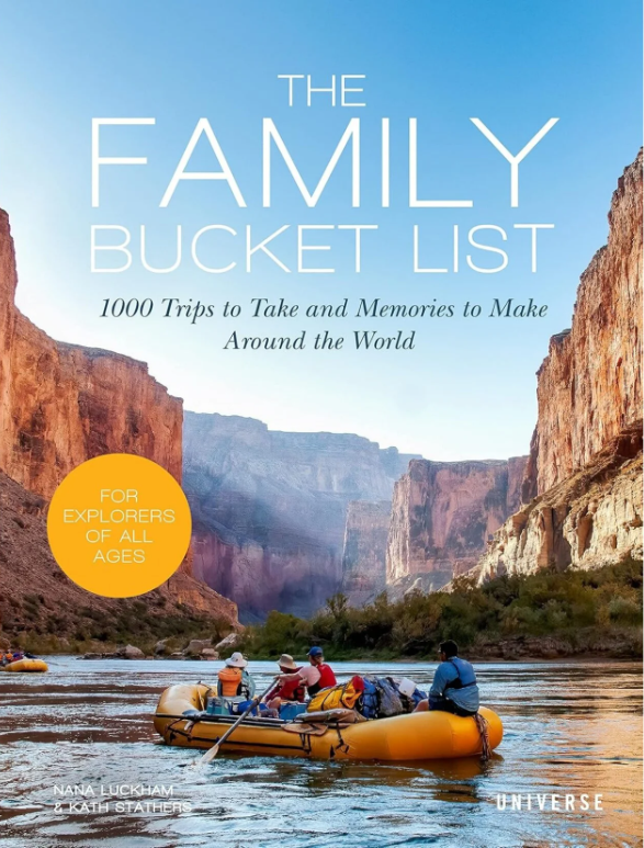 BOOK "1000 TRIPS FAMILY BUCKET "