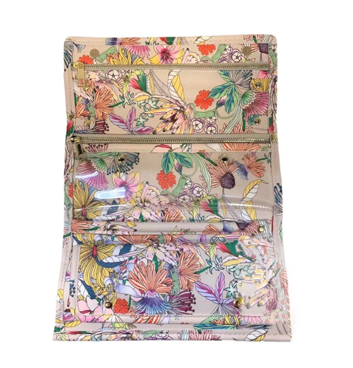 WALLET JEWELRY BOTANICA FLORAL #70628