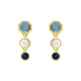 EARRINGS 3 STONE