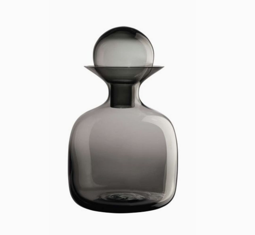 CARAFE GLASS GREY