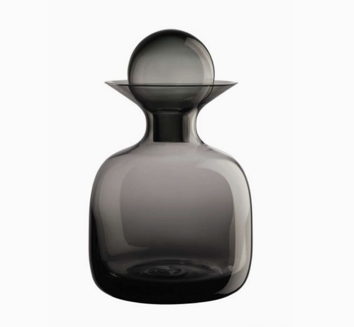 CARAFE GLASS GREY