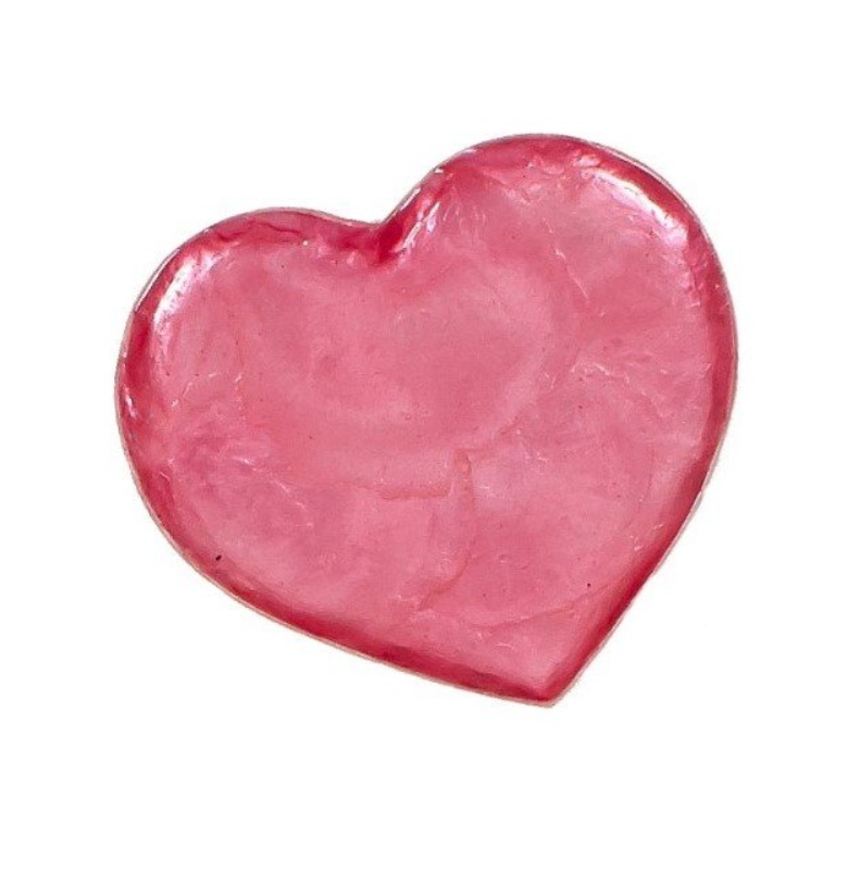 TRAY CAPIZ SHELL HEART (Available in 3 Colors)