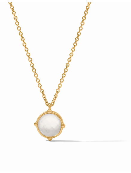 NECKLACE SOLITAIRE HONEYBEE CLEAR CRYSTAL #70780