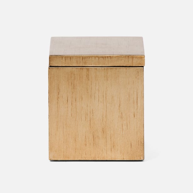 BATH COLLECTION ANTIQUED GOLD SILVER LEAF