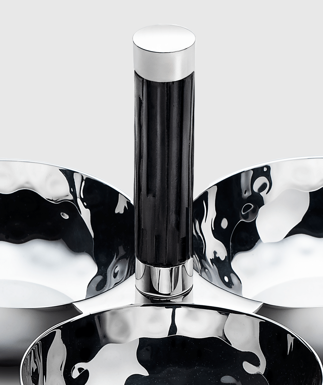 TRIO BOWL SET WITH BLACK RESIN HANDLE #70993