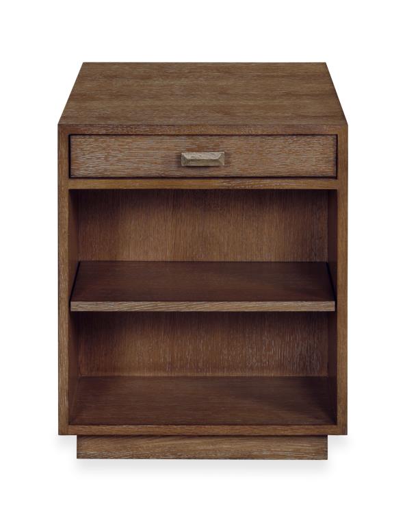 MESA BARLETT SIDE TABLE - NAPA CERUSED