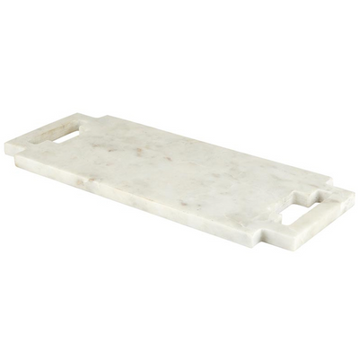 BOARD WITH SQUARE HANDLES MARBLE (Available in 2 Colors)