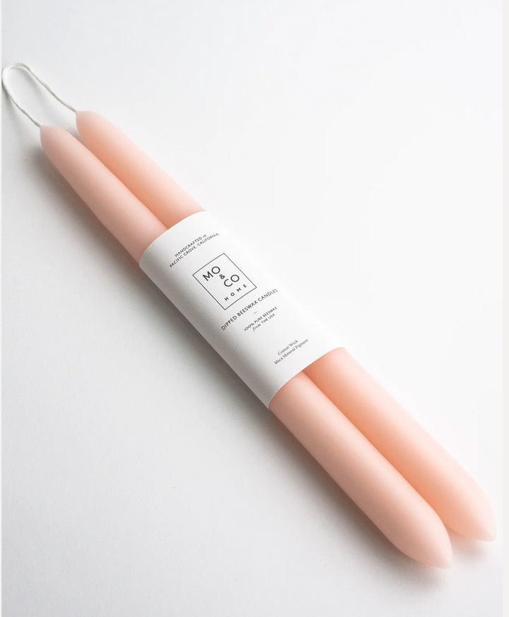 CANDLES DIPPED BEESWAX TAPER