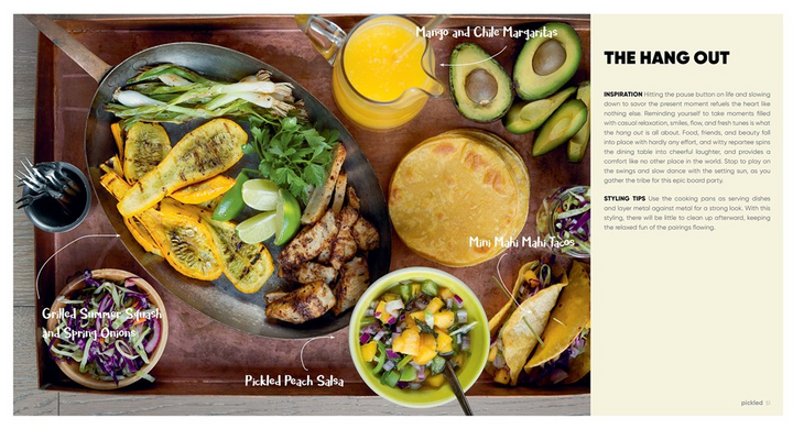 BOOK BITES ON A BOARD