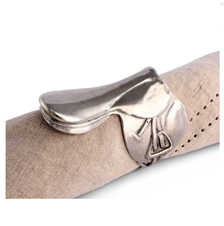 NAPKIN RING ENGLISH SADDLE