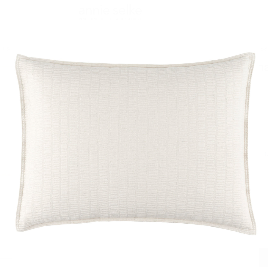 SHAM ROARK MATELASSE PLASTER STANDARD #71157